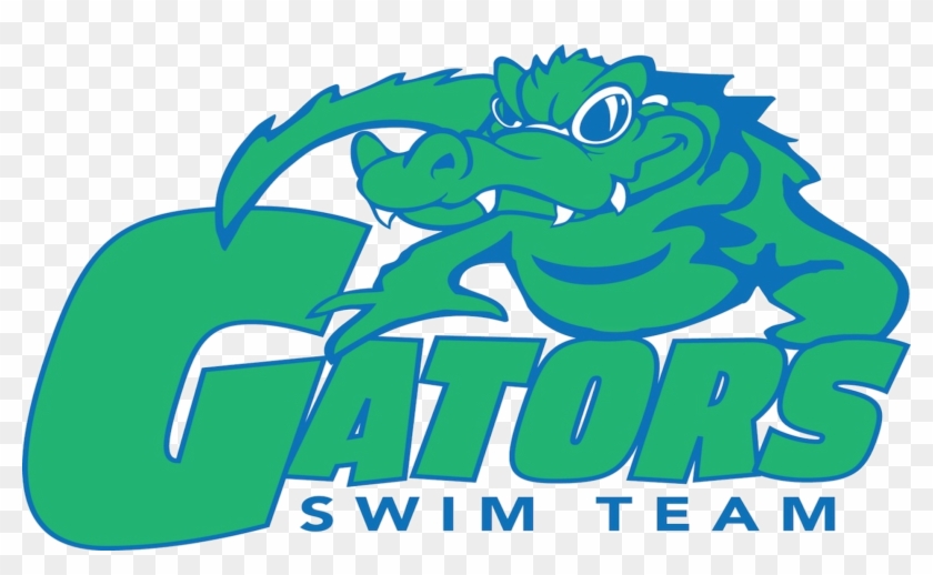Gator Swim Logo Clipart #2171872