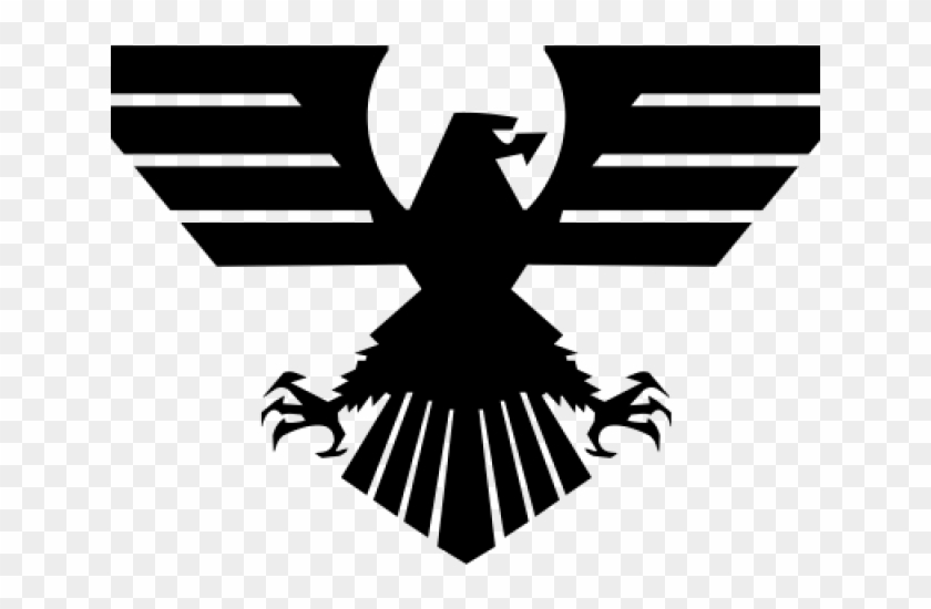 Black Eagle Clipart Military - Eagle Logo Png Transparent Png