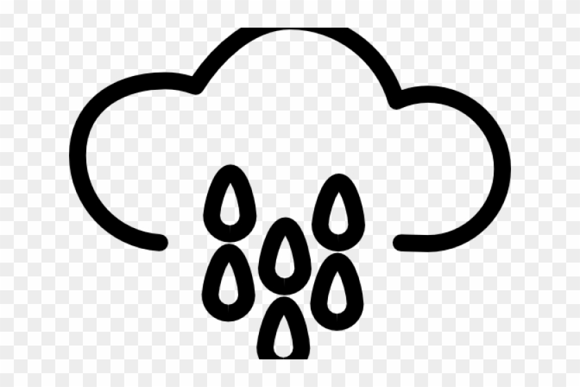 Drawn Water Droplets Outline Heart Clipart Pikpng