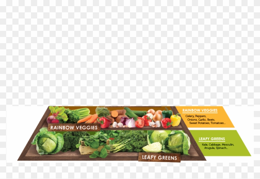 When Shopping For Veggies - Green Tea Food Pyramid Clipart