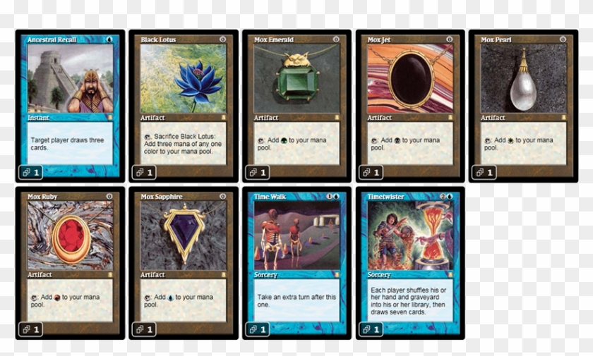 Vintage Masters Flashbacks And - Mtg Vintage Masters パワー 9 Clipart