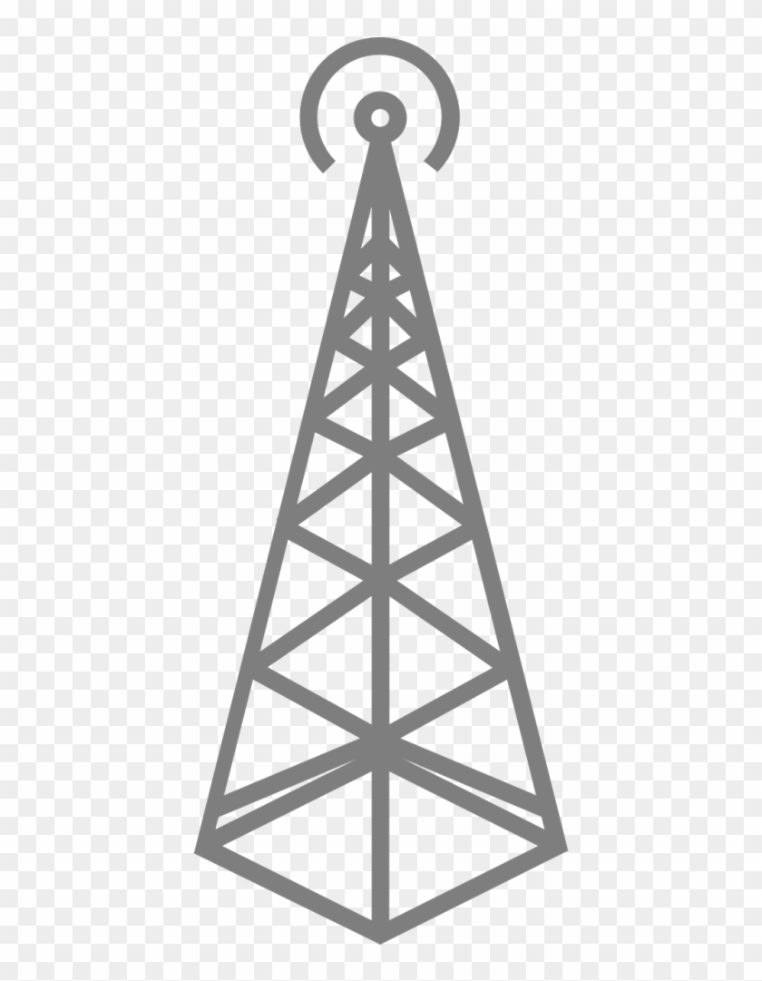 Vector - Radio Tower Clip Art - Png Download #2174372