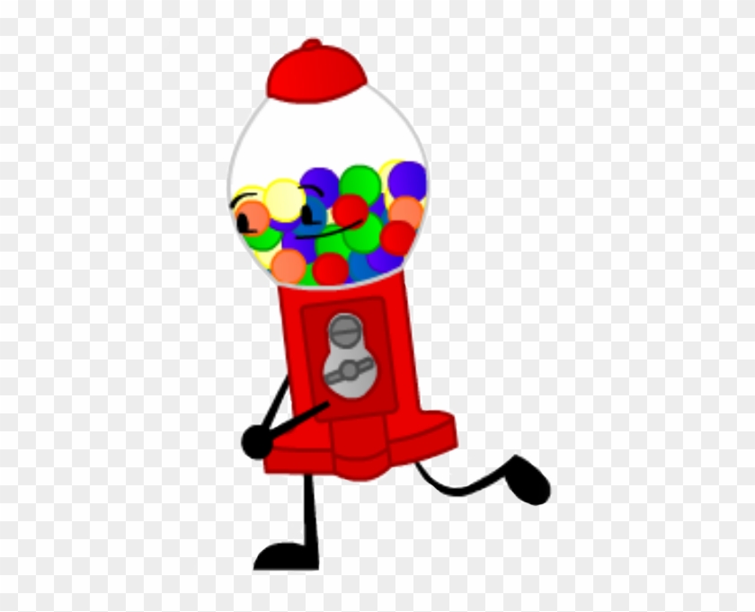 Gumball Machine Clipart - Gumball Machine Bfdi - Png Download #2174479