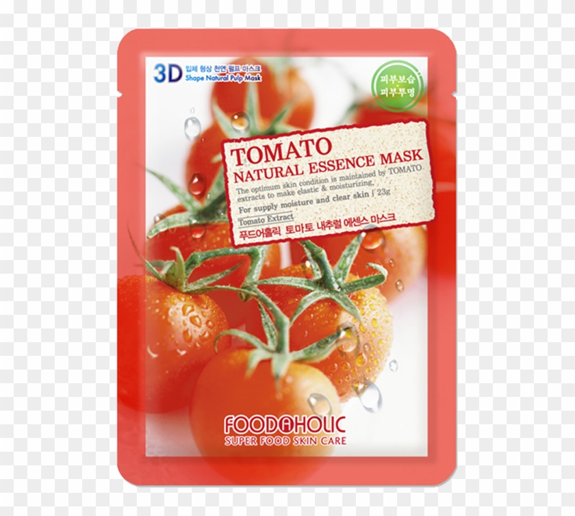 Tomato Mask - Foodaholic Natural Essence Mask Tomato Clipart