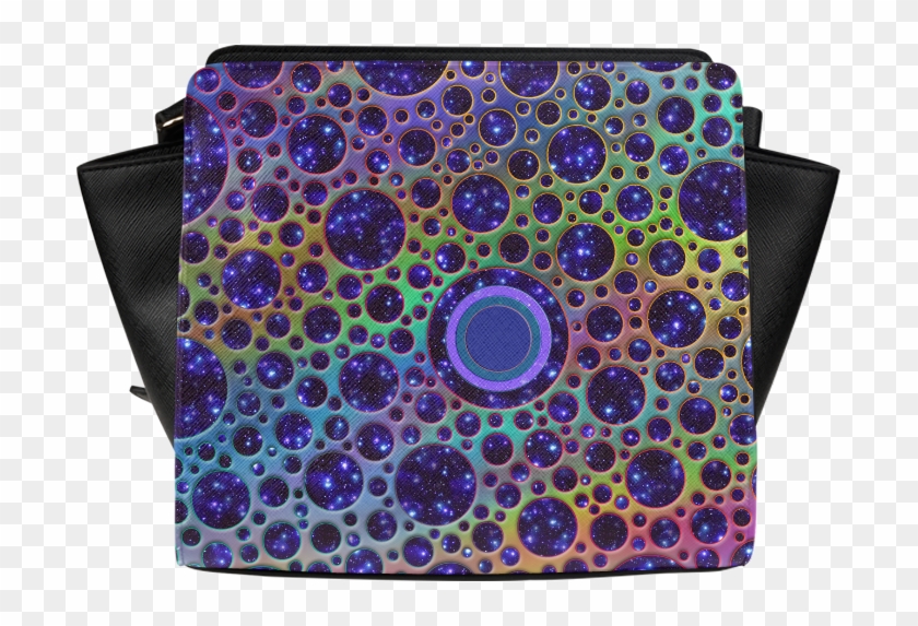 Universe Dots Grid Colored Pattern Satchel Bag Clipart #2175149