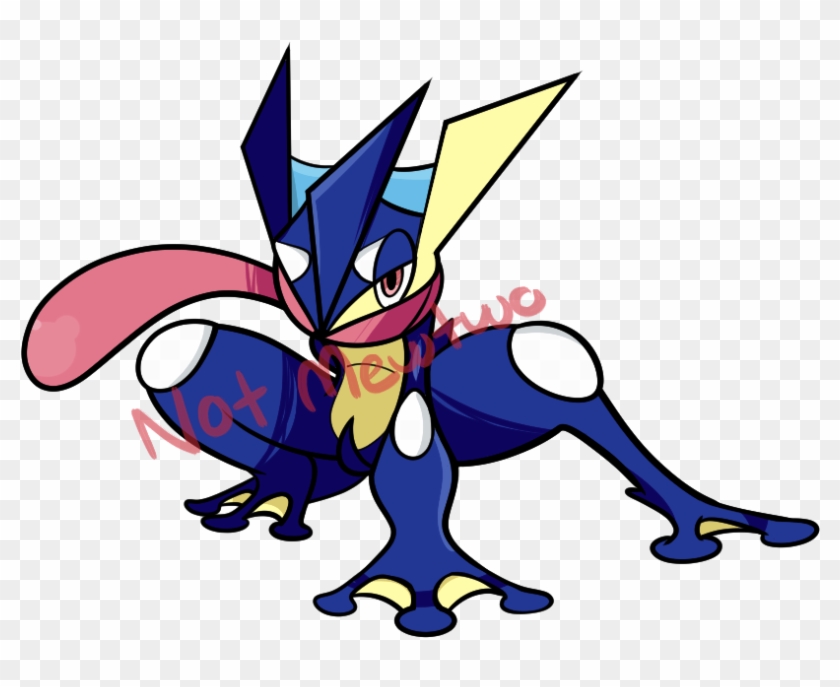 Greninja Sticker - Cartoon Clipart