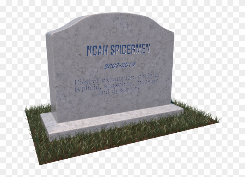 Time-cop Transparent Png Oregon Trail - Headstone Clipart #2175810