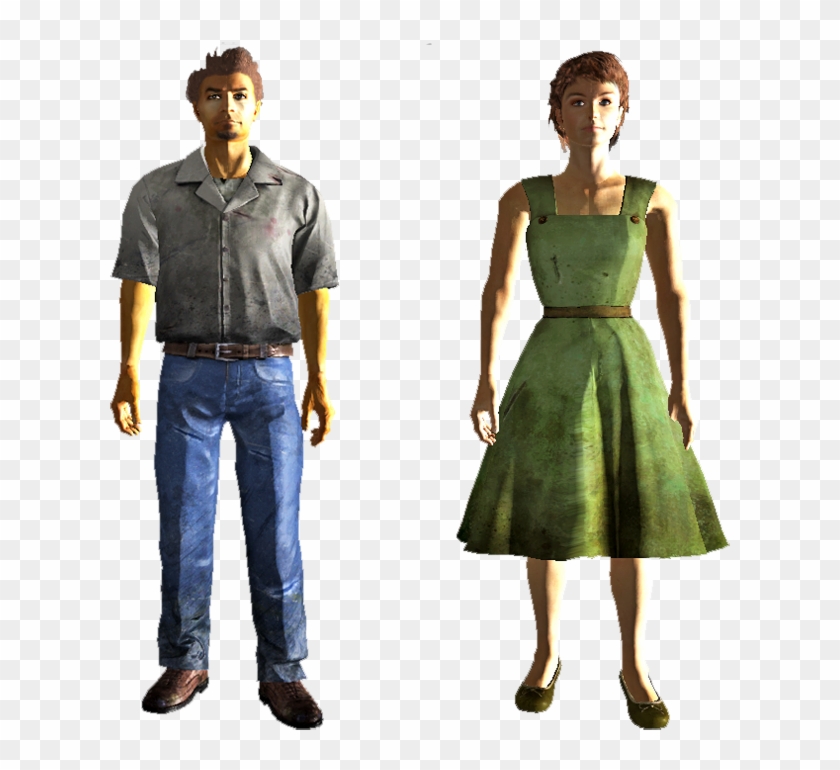 Dirty Clothes Pictures - Fallout Pre War Outfits Clipart