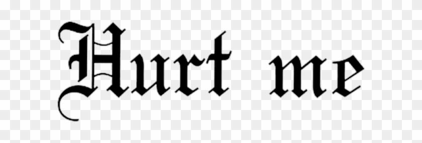 Goth, Overlay, And Png Image - Old English Clipart