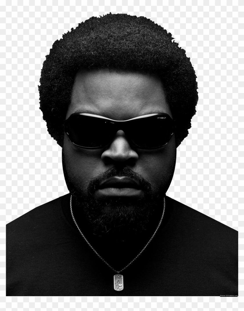Ice Cube 4 - Dr Dre With Afro Clipart #2176512