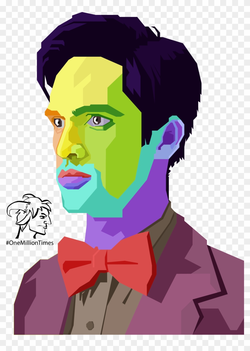 Brendon Urie Colourful &gt - Brendon Urie Pop Art Clipart #2176549