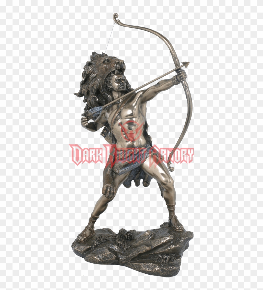 Hercules Statue Png - Hercules Nemean Lion Pelt Clipart