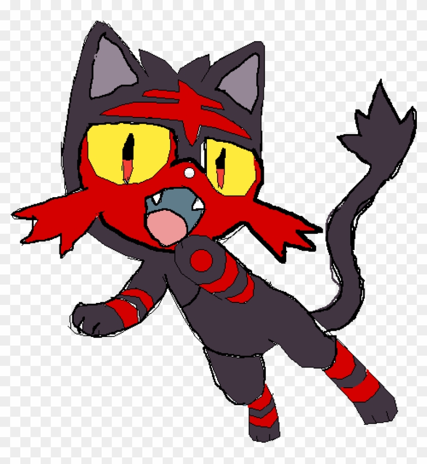 Pokemon Litten Clipart