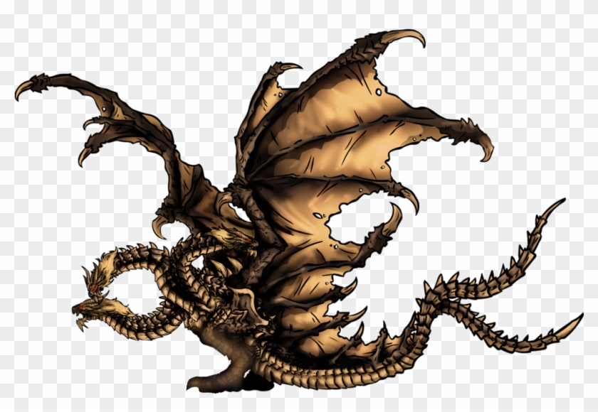 Kingghidorah Sticker - King Ghidorah Clipart