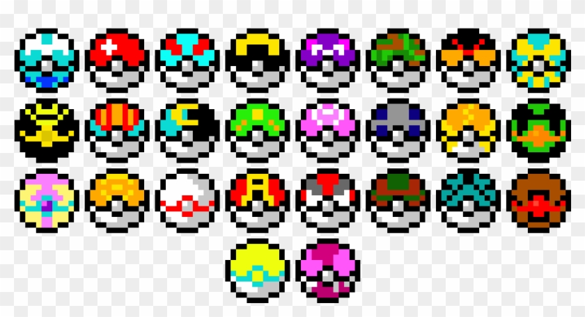 All Pokeballs Clipart #2177962