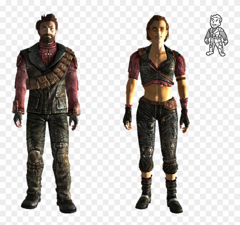 Fallout 3 Raider Outfit Clipart