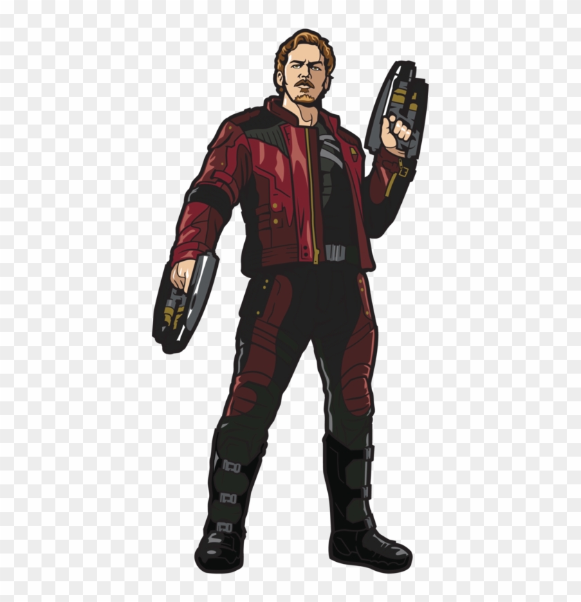 Avengers Infinity War Star-lord Figpin - Star Lord Png Infinity War Clipart