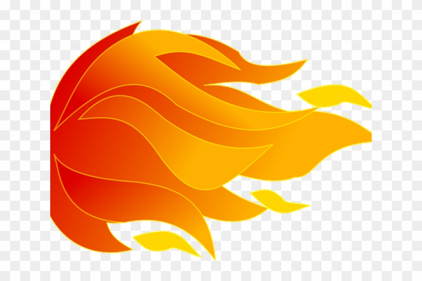 Flame Clipart Rocket - Fuego De Cohete Png Transparent Png