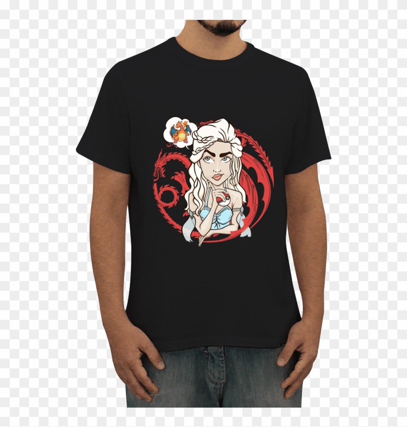 Camiseta Daenerys Targaryen Charizard De Henrique Braz - Camiseta Sistemas De Informação Clipart #2178751