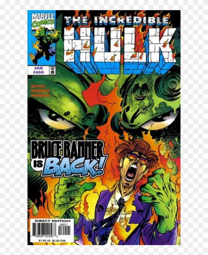 Купете Comics 1998-01 The Incredible Hulk - Incredible Hulk #460 Clipart