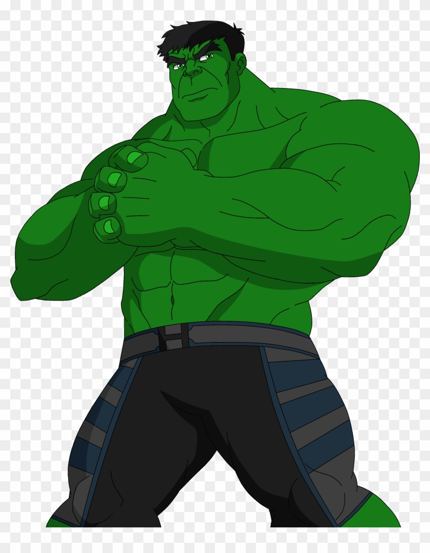 Drawing Of Hulk Cartoon Clipart #2179087