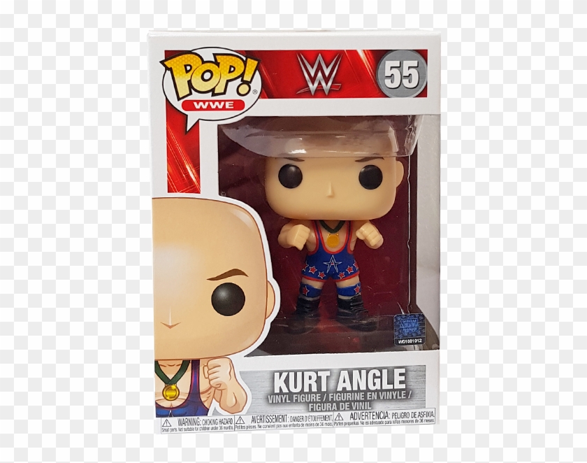 Kurt Angle Pop Vinyl Figure - Kurt Angle Funko Pop Clipart #2179369