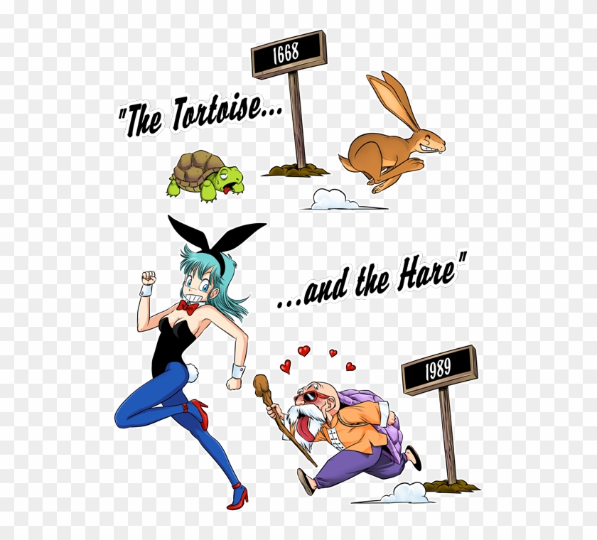 Kame Sennin And Bulma - Master Roshi Clipart