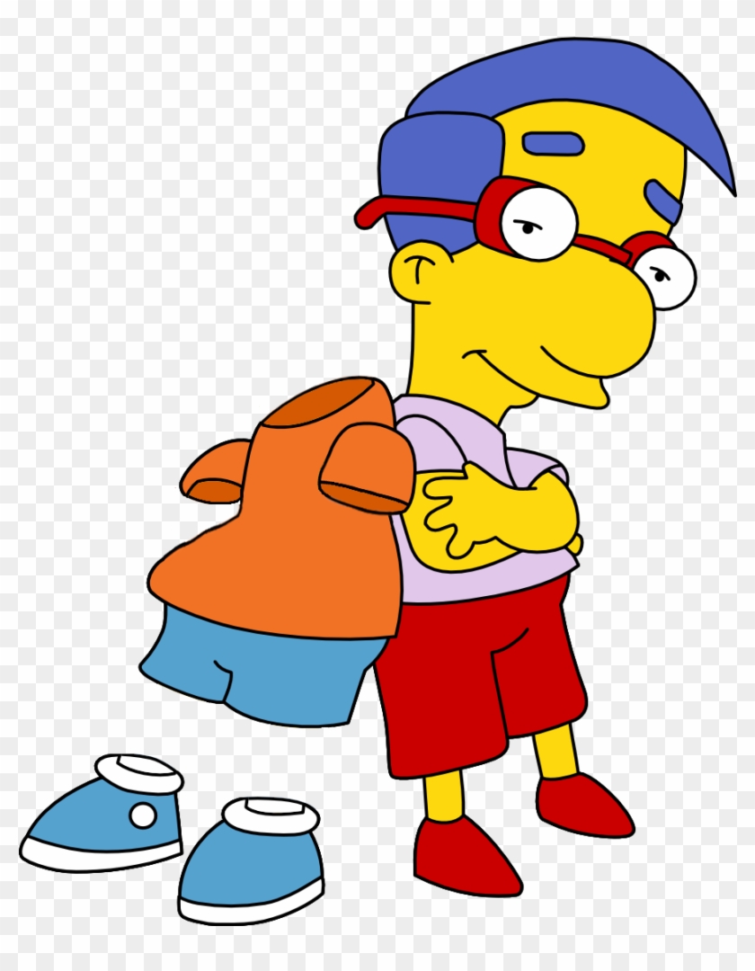 But These Images Manipulated By Me In Adobe Photoshop - Bart Simpson And Milhouse Clipart #2179708