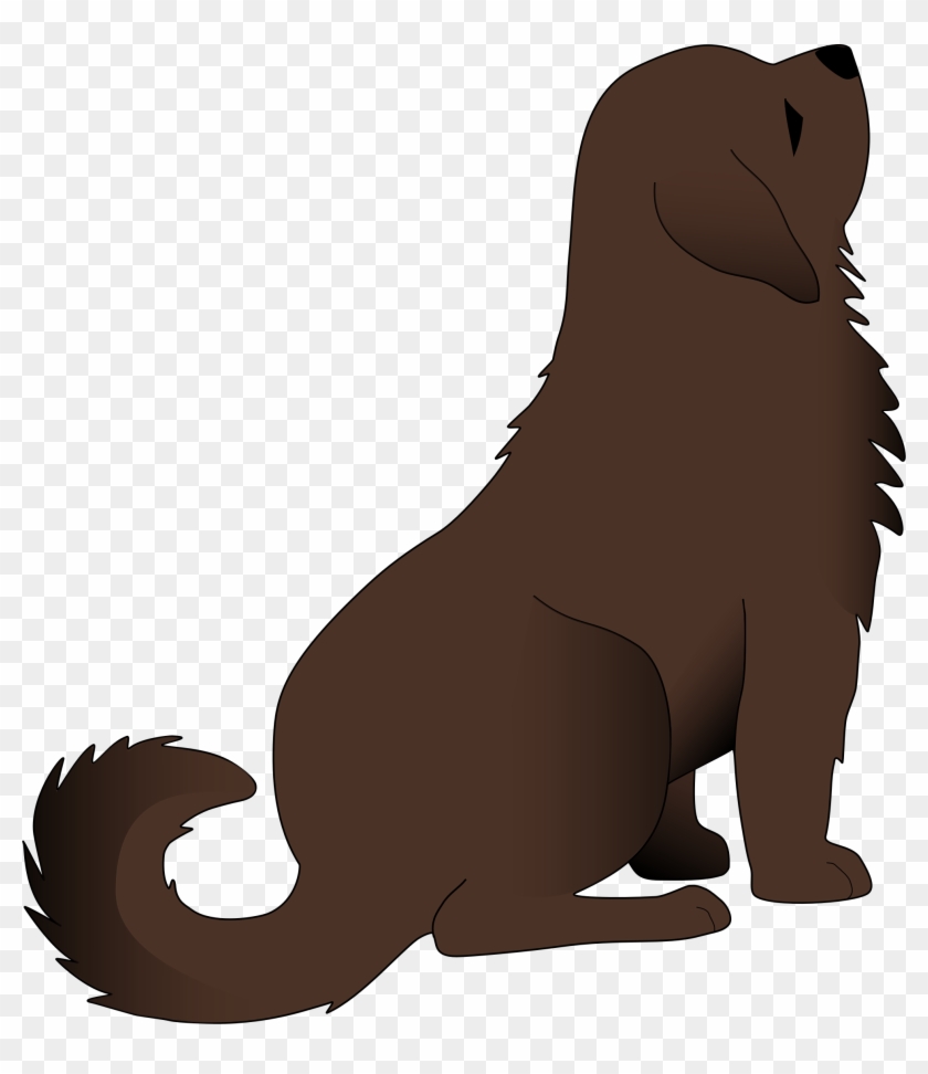 Big Dog Clip Art - Dog Back Clip Art - Png Download