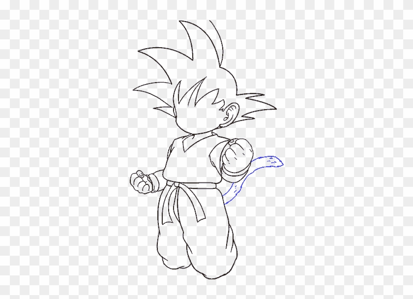 678 X 600 23 - Draw Goku Clipart #2179882