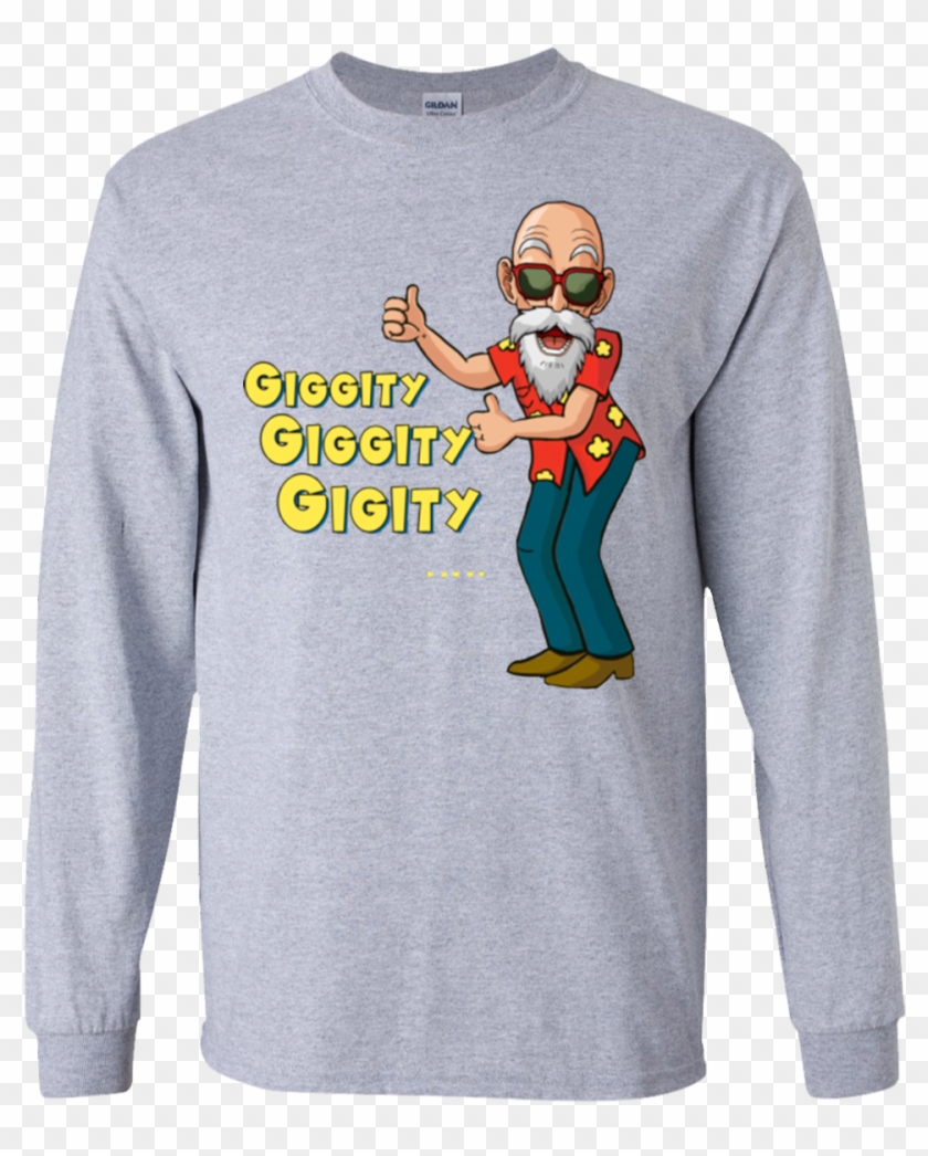 Master Roshi Family Guy Giggity Dbz Dragon Ball Best - T-shirt Clipart #2179915