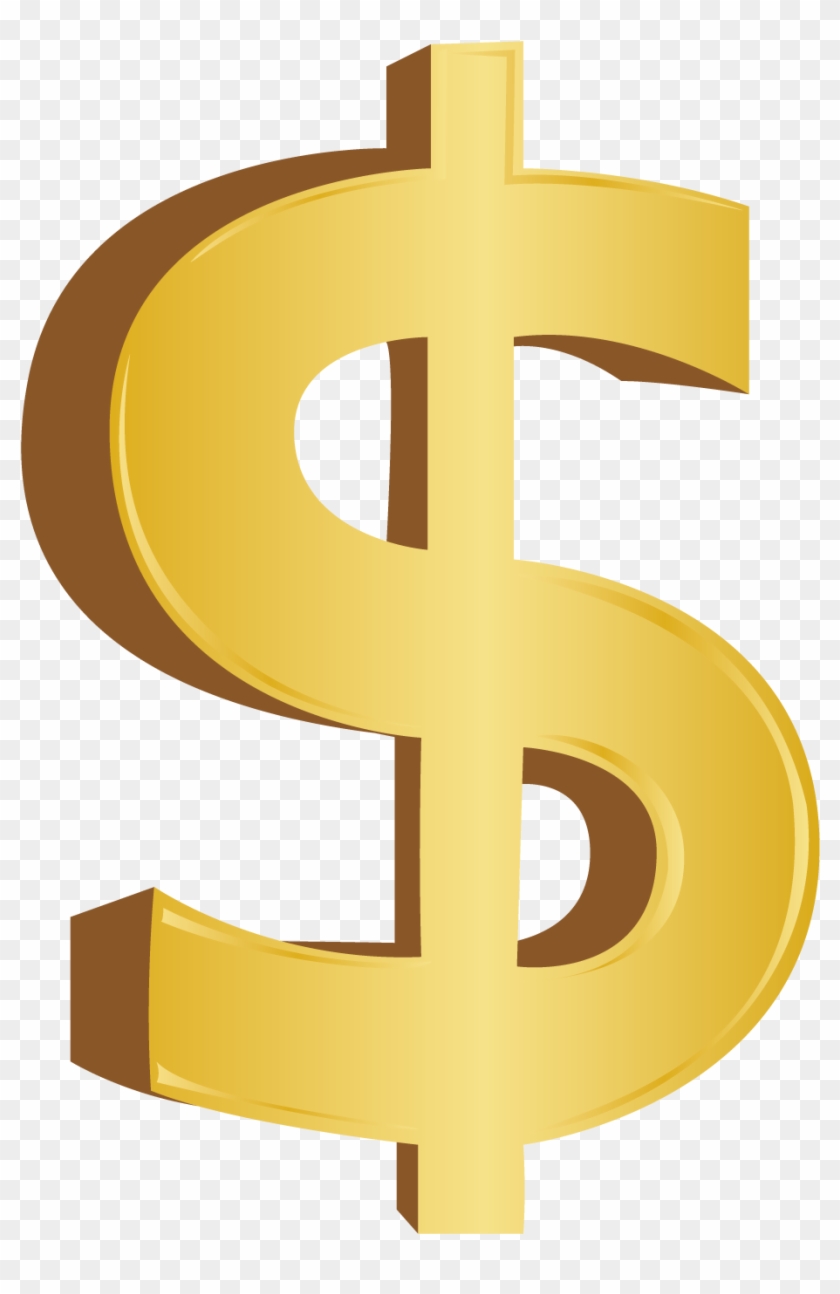 Dollar Sign Scalable Vector Graphics Symbol - Numero Un Dolar Clipart
