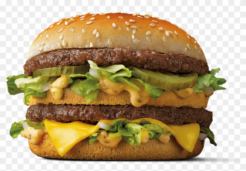 Mac Jr - ™ - - Hamburguesa Big Mac Mcdonalds Clipart