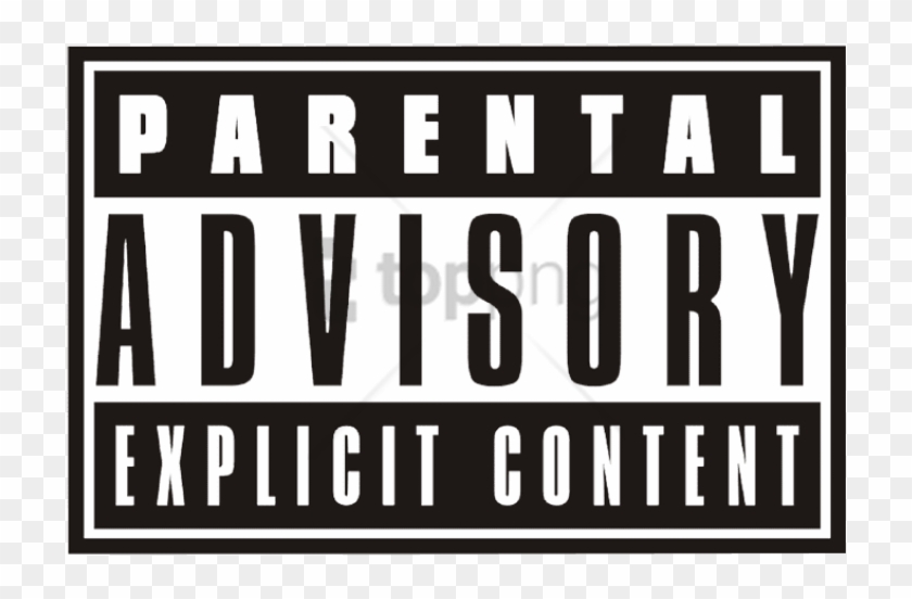 Free Png Parental Advisory Png White Png Image With - Parental Advisory Explicit Content Small Clipart #2180596