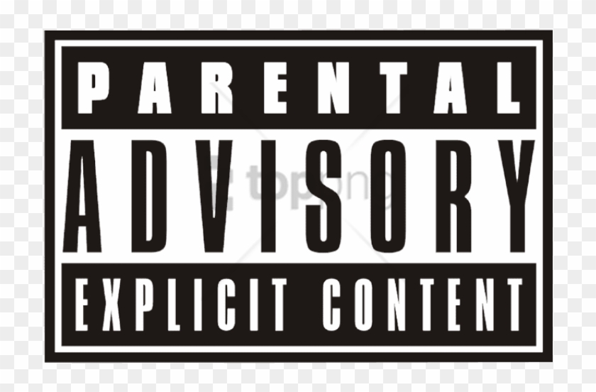 Free Png Parental Advisory Png White Png Image With - Parental Advisory Explicit Content Small Clipart