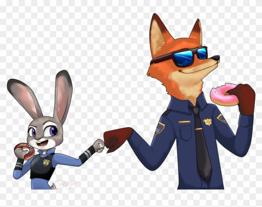 1024 X 670 4 0 - Zootopia Nick Cop Clipart
