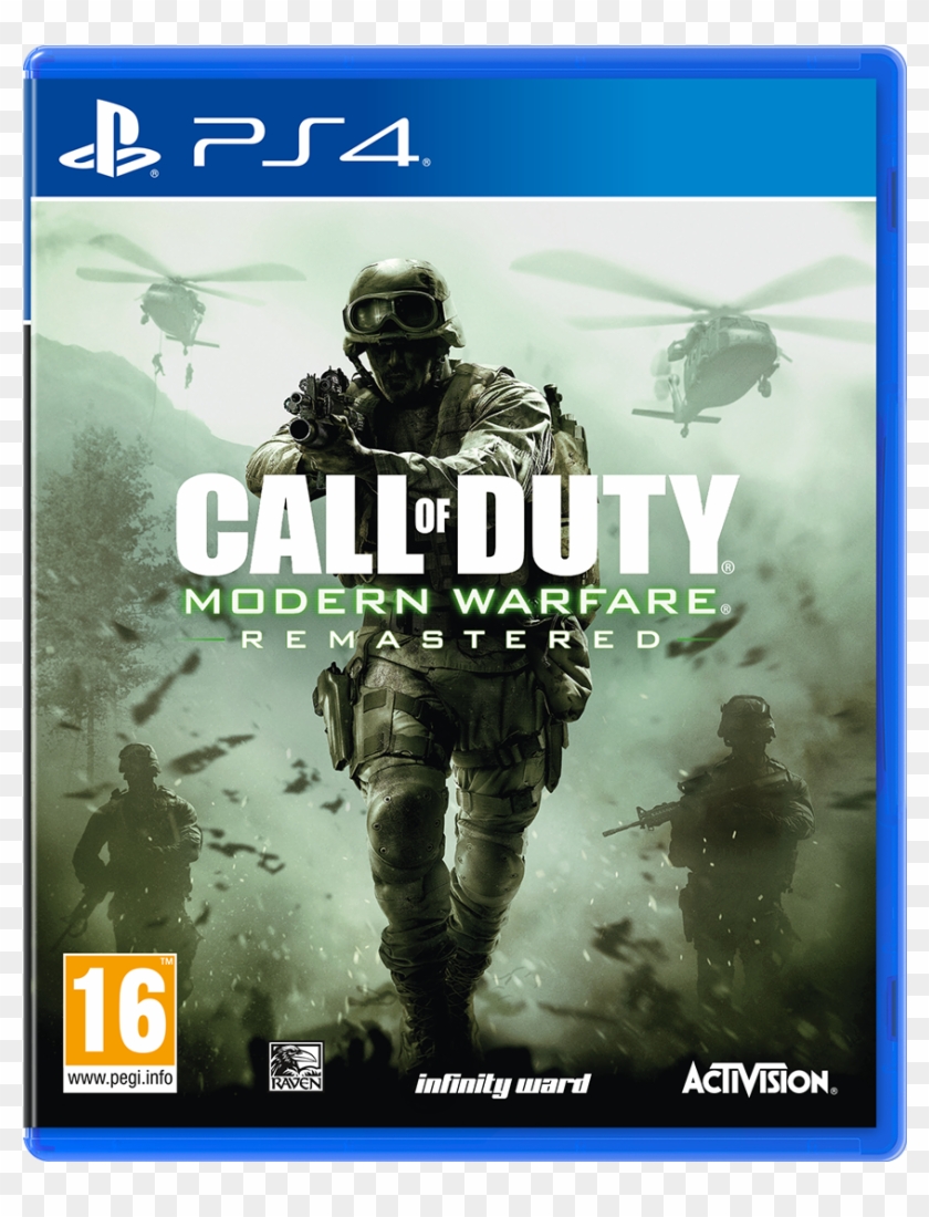 Call Of Duty - Cod Modern Warfare Remastered Ps4 Clipart #2181689