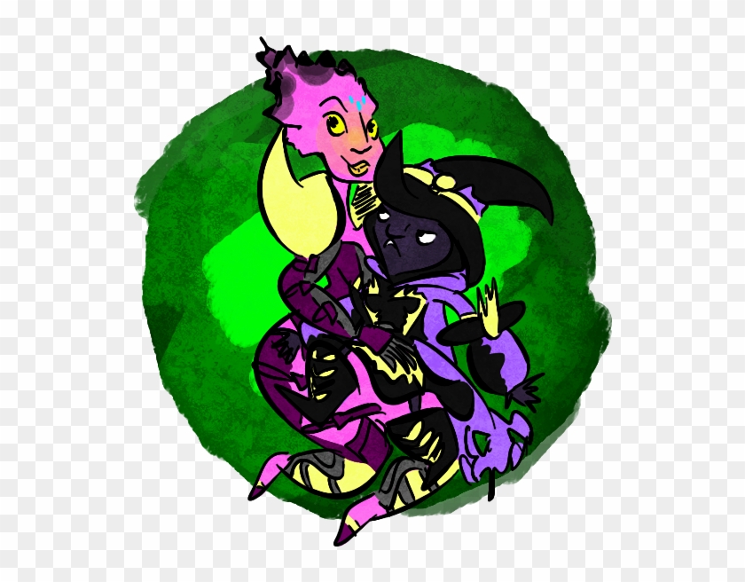 Asuras Def Love Being Picked Up - Illustration Clipart #2181832