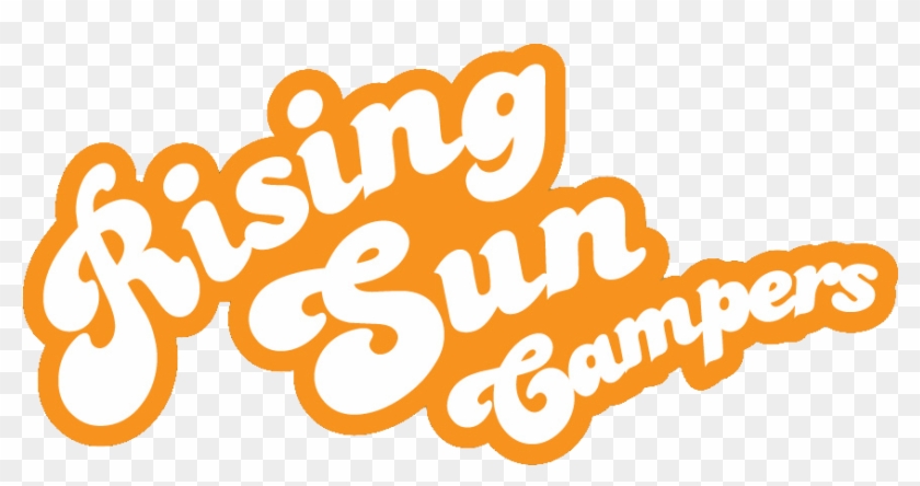 Rising Sun Campers Logo - Illustration Clipart #2182055