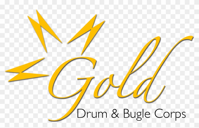 Gold Drum & Bugle Corps - Gold Drum Corps Logo Clipart