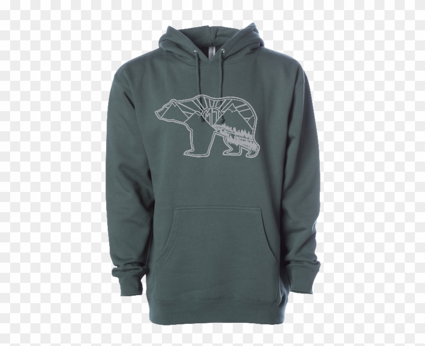 Premium Soft Heavyweight Fabric And Generous Fit For - Ind4000 Alpine Green Clipart #2182202