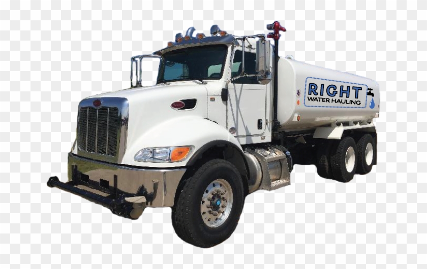 Pool Water Delivery Near Me Transparent Background - Trailer Truck Clipart #2182261