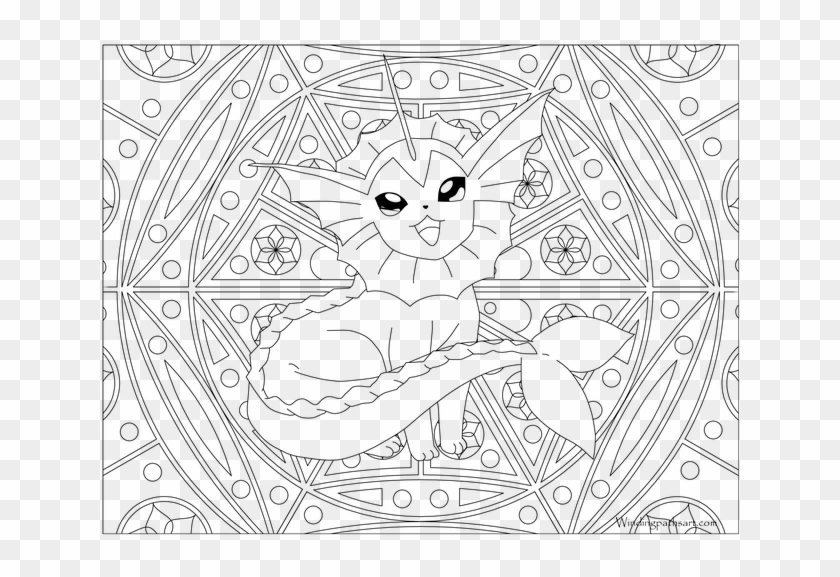 690 X 533 1 - Pokemon Adult Coloring Pages Clipart #2182285