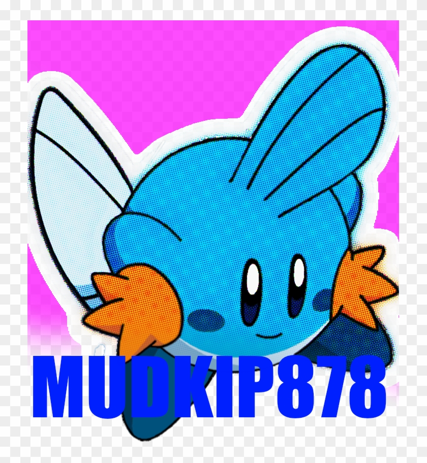 Mudkip Kirby - Cartoon Clipart #2182454