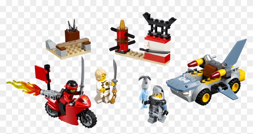 Shark Attack - Lego 10739 Clipart