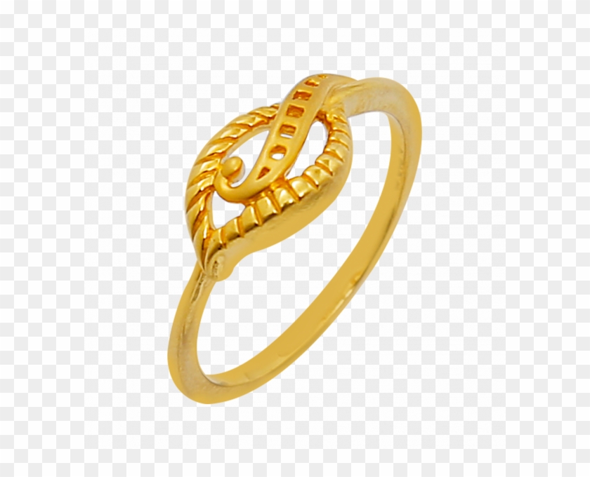 Enchanting Matt Finish Gold Ring - Latest Gold Rings Designs For Ladies Clipart #2183754