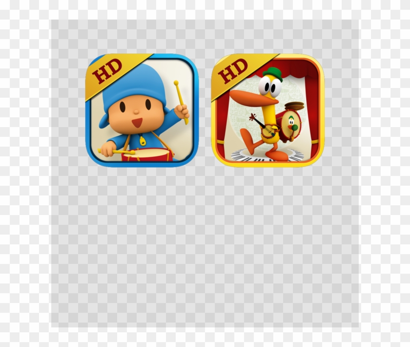 Pocoyo Talkings Pack Hd 4 - Talking Pato Vs Talking Pocoyo Clipart