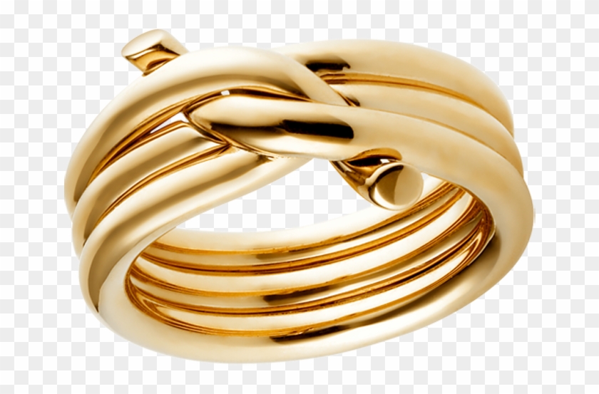 Golden Ring - Gold Ring Design For Girls Clipart #2183992