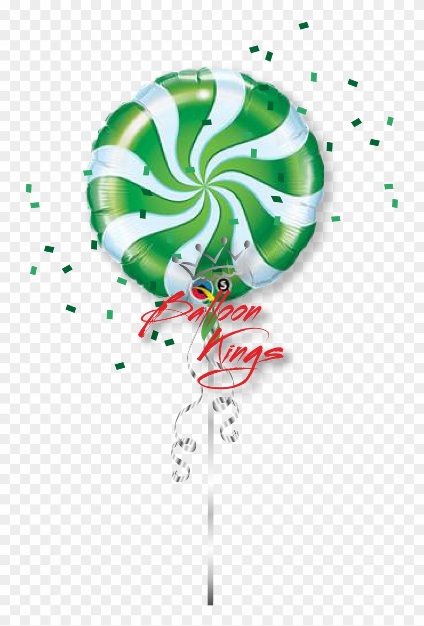 Candy Swirl Green Clipart #2184027