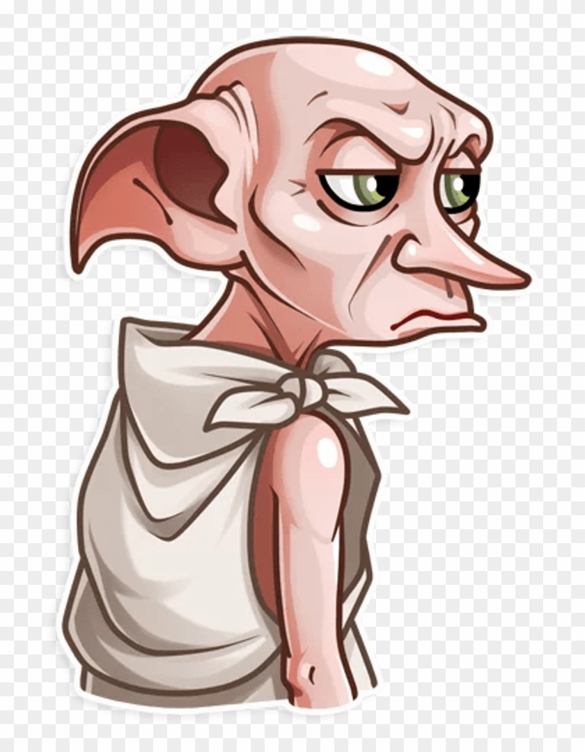 #harrypotter #dobby #sticker Harry Potter - Стикеры Добби Clipart